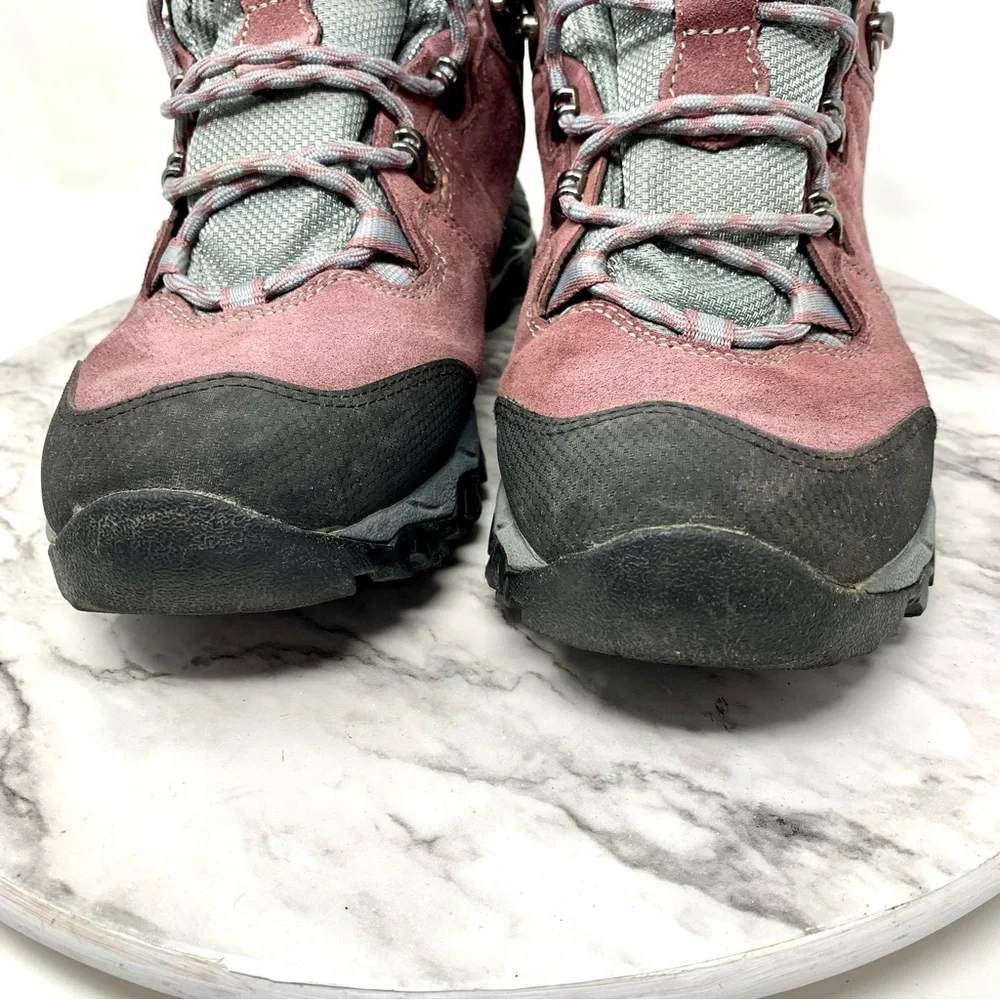 Clorts HKM-822E Suede Trail Hiking Boots 9.5/41 Waterproof Membrane Activewear - Picture 9 of 16